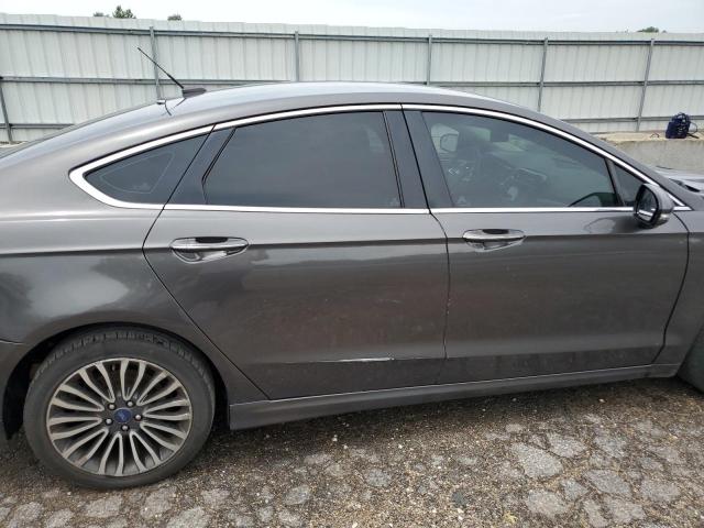 3FA6P0T97HR293171 - 2017 FORD FUSION SE GRAY photo 10