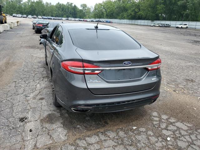 3FA6P0T97HR293171 - 2017 FORD FUSION SE GRAY photo 6