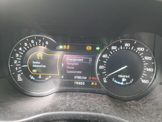 5LMCJ2D92HUL55697 - 2017 LINCOLN MKC SELECT Սև լուսանկար 9