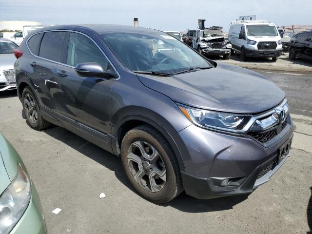 5J6RW1H53KA033576 - 2019 HONDA CR-V EX GRAY photo 4