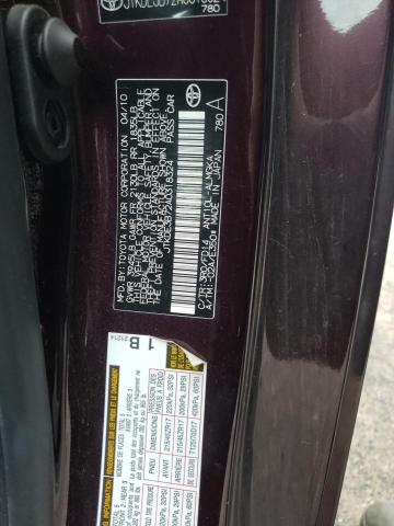 JTKDE3B72A0318324 - 2010 TOYOTA SCION TC Bordo foto 12