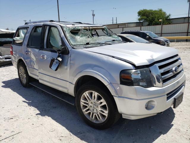 1FMJU2A51BEF18103 - 2011 FORD EXPEDITION LIMITED SILVER photo 4