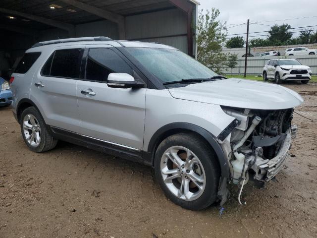 1FM5K7F83EGA17312 - 2014 FORD EXPLORER LIMITED SILVER photo 4