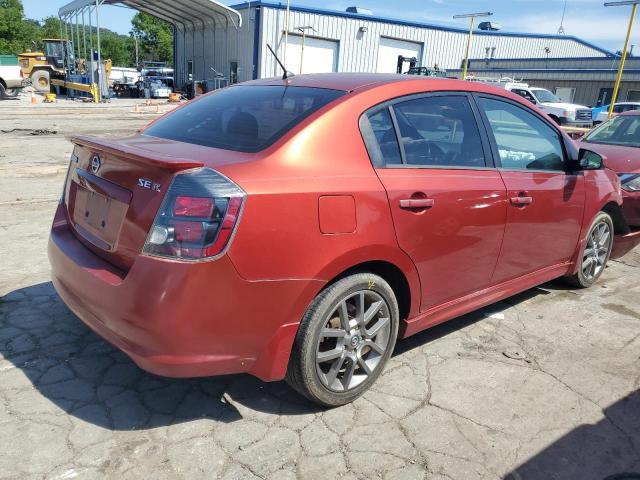 3N1BB6APXAL619214 - 2010 NISSAN SENTRA SE-R RED photo 3