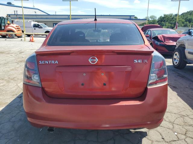 3N1BB6APXAL619214 - 2010 NISSAN SENTRA SE-R RED photo 6