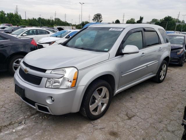 2CNDL037496252853 - 2009 CHEVROLET EQUINOX SPORT SILVER photo 1