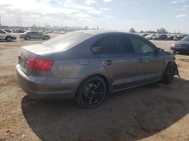 3VW2K7AJXBM009790 - 2011 VOLKSWAGEN JETTA BASE فحمي صورة 3