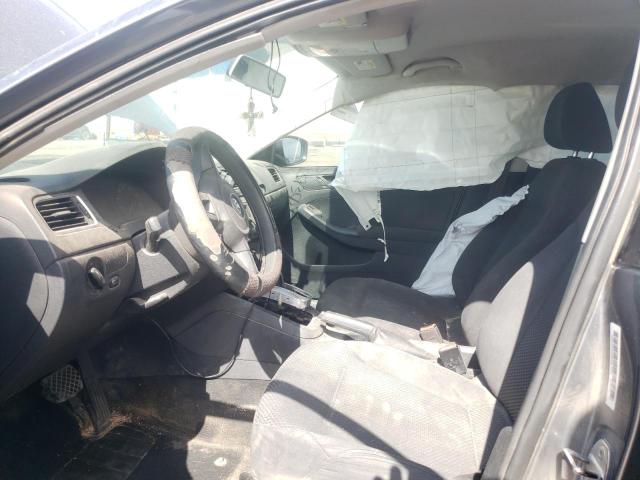 3VW2K7AJXBM009790 - 2011 VOLKSWAGEN JETTA BASE فحمي صورة 7
