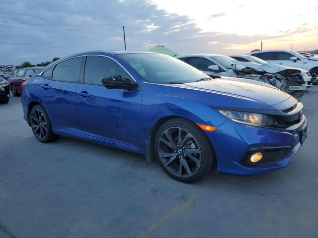 2HGFC2F82MH527521 - 2021 HONDA CIVIC SPORT 蓝色 照片 4