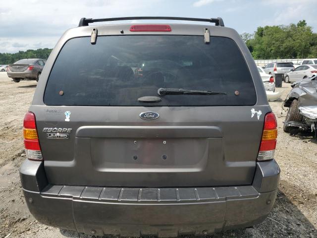 1FMYU04115KA63383 - 2005 FORD ESCAPE LIMITED GRAY photo 6