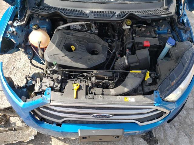 MAJ6S3GL7LC330622 - 2020 FORD ECOSPORT SE 蓝色 照片 12
