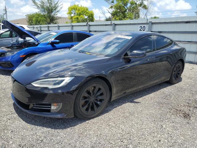 5YJSA1E25GF168962 - 2016 TESLA MODEL S შავი ფოტო 1
