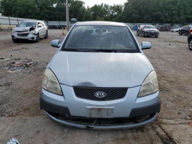 KNADE223196473354 - 2009 KIA RIO BASE BLUE photo 5