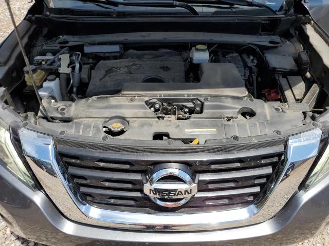 5N1DR2MN7KC615067 - 2019 NISSAN PATHFINDER S CHARCOAL photo 11