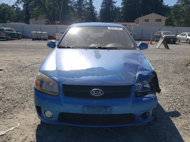 KNAFE161285016522 - 2008 KIA SPECTRA5 5 SX BLUE photo 5