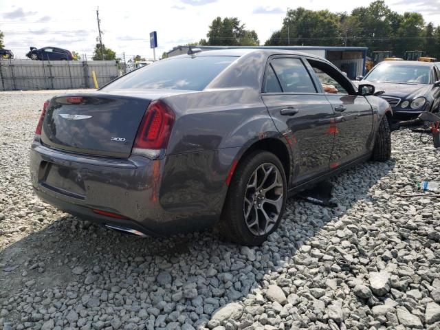 2C3CCABGXFH766623 - 2015 CHRYSLER 300 S GRAY photo 4