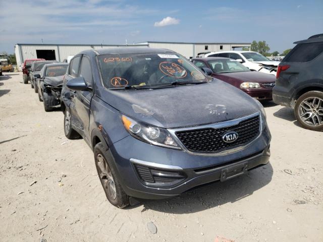 KNDPB3AC3E7623601 - 2014 KIA SPORTAGE BASE BLUE photo 1