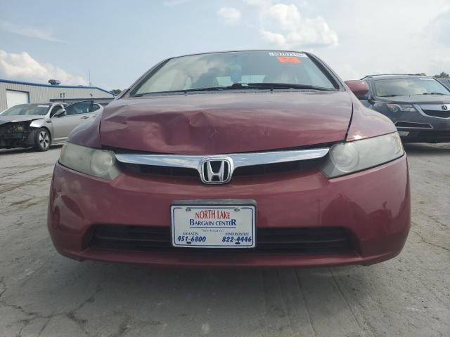 1HGFA16856L137941 - 2006 HONDA CIVIC EX 红色 照片 5