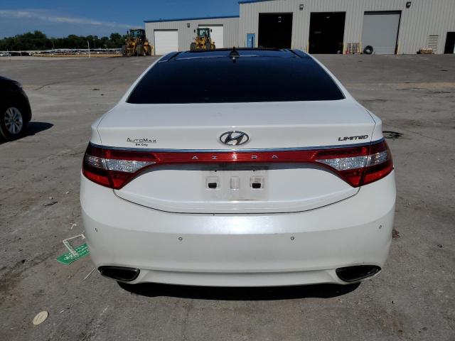 KMHFH4JG4EA388112 - 2014 HYUNDAI AZERA GLS WHITE photo 6