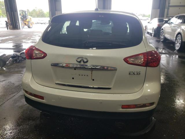 JNKAJ09F48M354857 - 2008 INFINITI EX35 BASE WHITE photo 6