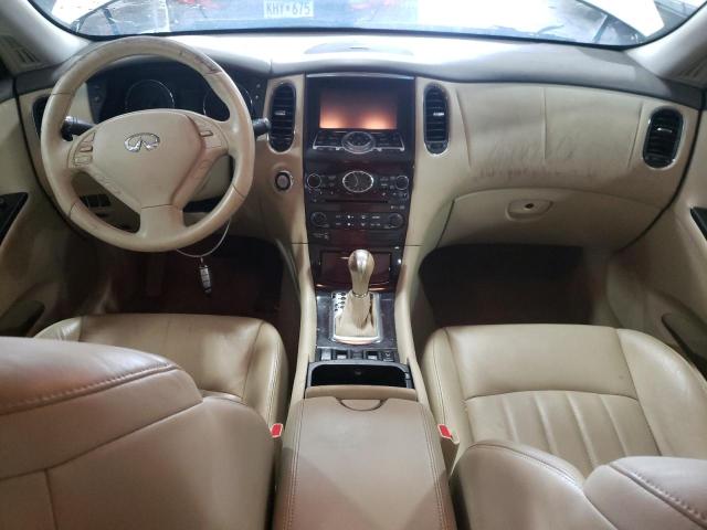 JNKAJ09F48M354857 - 2008 INFINITI EX35 BASE WHITE photo 8