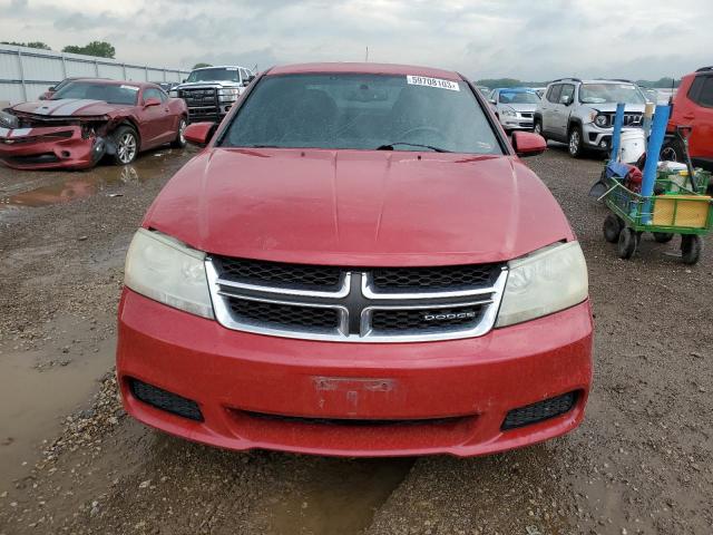 1B3BD1FB5BN536879 - 2011 DODGE AVENGER MAINSTREET RED photo 5