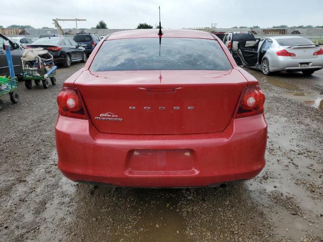 1B3BD1FB5BN536879 - 2011 DODGE AVENGER MAINSTREET RED photo 6