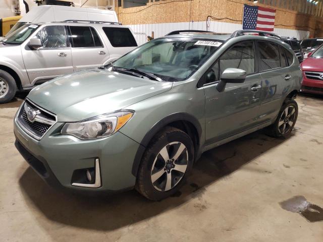 JF2GPBLC5GH206326 - 2016 SUBARU CROSSTREK 2.0I HYBRID TOURING GREEN photo 1