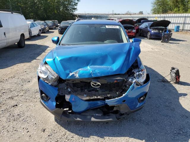 JM3KE4CE7D0152881 - 2013 MAZDA CX-5 TOURING BLUE photo 5