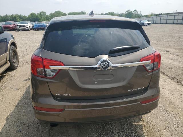 LRBFXASA1HD164443 - 2017 BUICK ENVISION PREFERRED BROWN photo 6