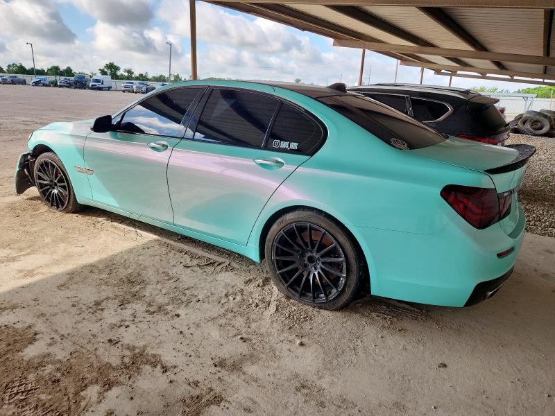 WBAYA8C58DD227809 - 2013 BMW 750 I BLUE photo 2