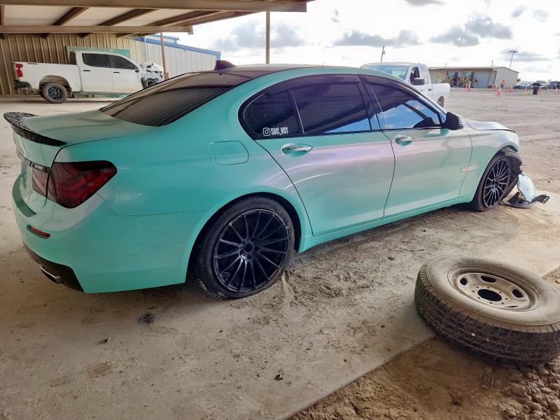 WBAYA8C58DD227809 - 2013 BMW 750 I BLUE photo 3