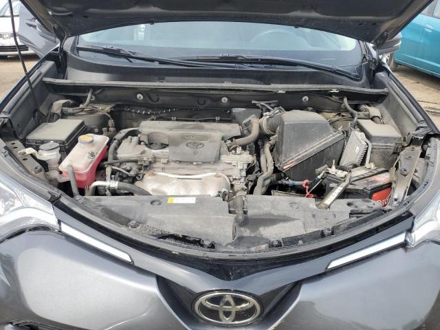 2T3BFREVXJW844284 - 2018 TOYOTA RAV4 LE GRAY photo 12