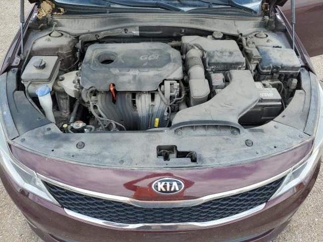 5XXGT4L37GG012707 - 2016 KIA OPTIMA LX BURGUNDY photo 11