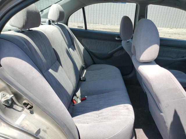 JHMES16555S004676 - 2005 HONDA CIVIC LX SILVER photo 10