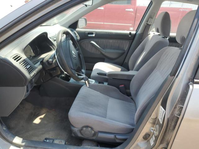 JHMES16555S004676 - 2005 HONDA CIVIC LX SILVER photo 7