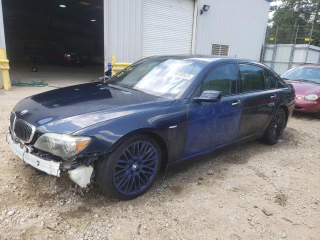 WBAHN83537DT73365 - 2007 BMW 750 BLUE photo 1