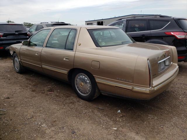 1G6KE54Y0XU750933 - 1999 CADILLAC DEVILLE DELEGANCE GOLD photo 2