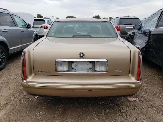 1G6KE54Y0XU750933 - 1999 CADILLAC DEVILLE DELEGANCE GOLD photo 6