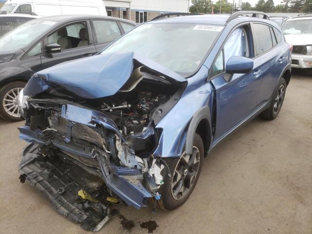 JF2GTADC4JH218687 - 2018 SUBARU CROSSTREK PREMIUM 蓝色 照片 2