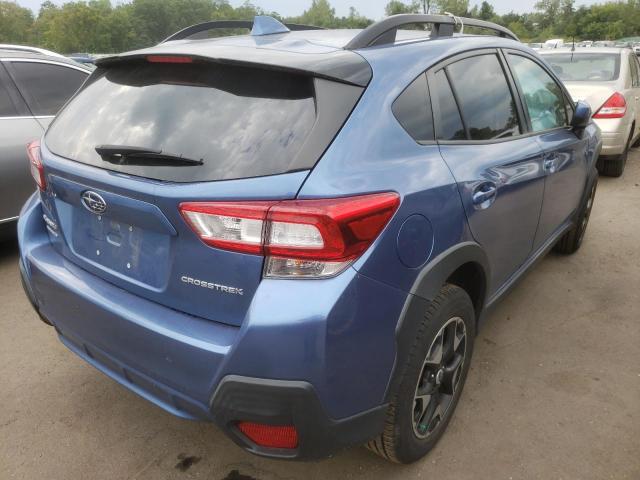 JF2GTADC4JH218687 - 2018 SUBARU CROSSTREK PREMIUM 蓝色 照片 4