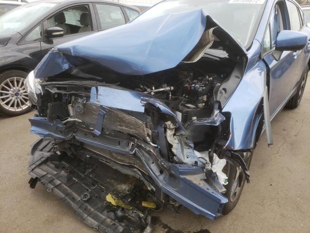 JF2GTADC4JH218687 - 2018 SUBARU CROSSTREK PREMIUM 蓝色 照片 9