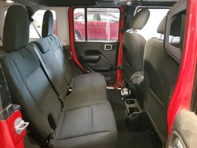 1C4HJXKN5MW780453 - 2021 JEEP WRANGLER U SPORT 红色 照片 11