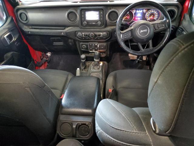 1C4HJXKN5MW780453 - 2021 JEEP WRANGLER U SPORT 红色 照片 8