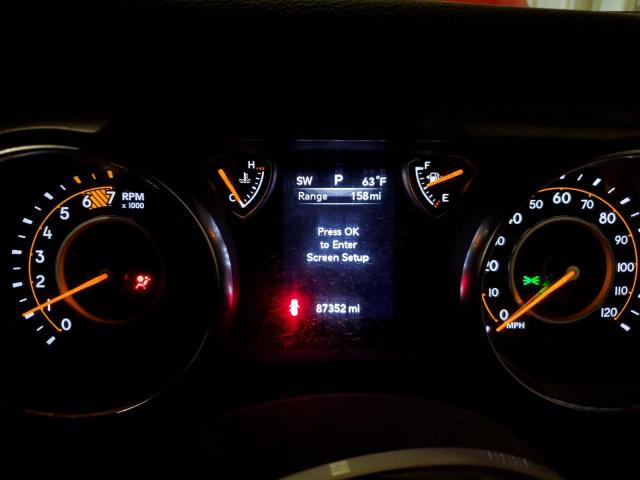 1C4HJXKN5MW780453 - 2021 JEEP WRANGLER U SPORT 红色 照片 9