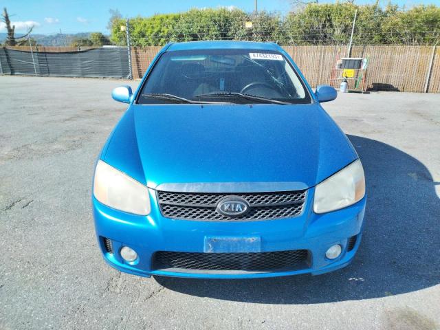 KNAFE122875008874 - 2007 KIA SPECTRA EX BLUE photo 5