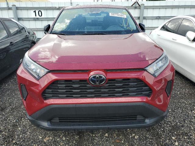 2T3H1RFV4NW233776 - 2022 TOYOTA RAV4 LE RED photo 5