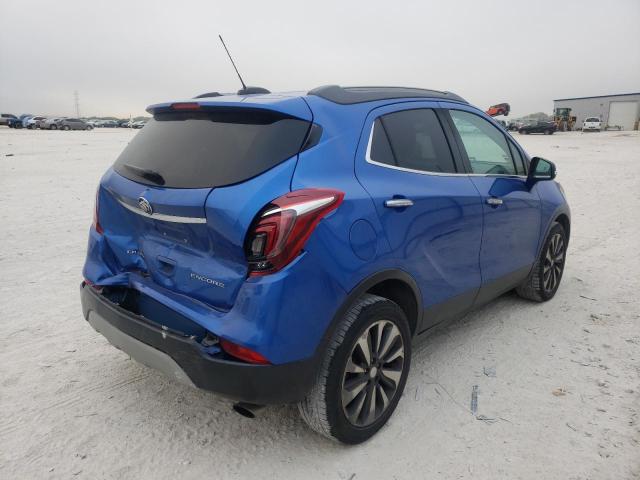 KL4CJCSB3JB533857 - 2018 BUICK ENCORE ESSENCE BLUE photo 4