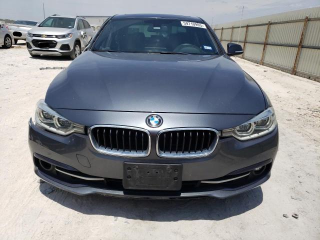 WBA8B9G56JNV00197 - 2018 BMW 330 I CHARCOAL photo 5