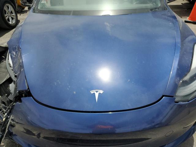 5YJ3E1EB9MF068030 - 2021 TESLA MODEL 3 BLUE photo 11